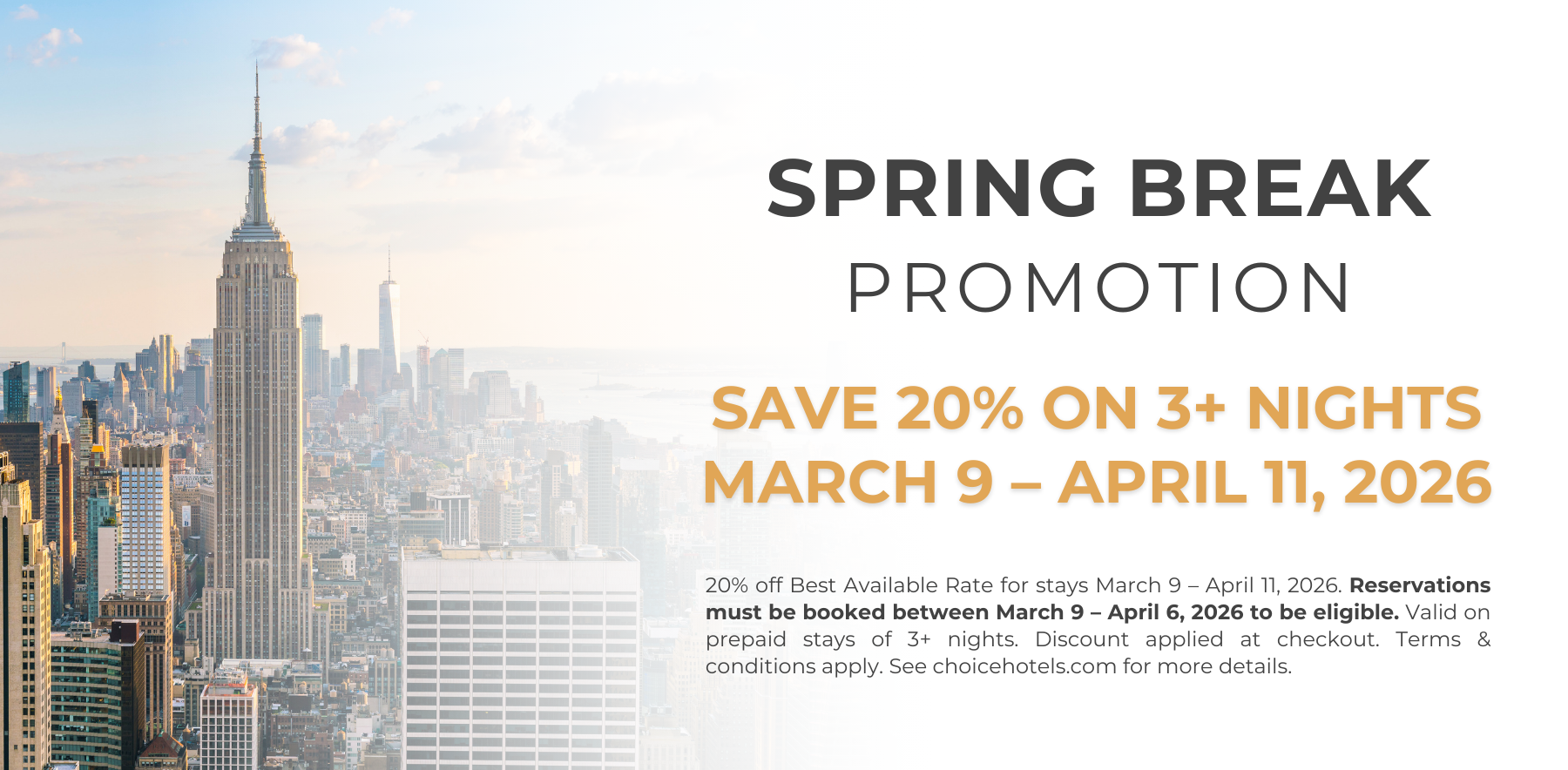 Comfortable Accommodations in White Plains